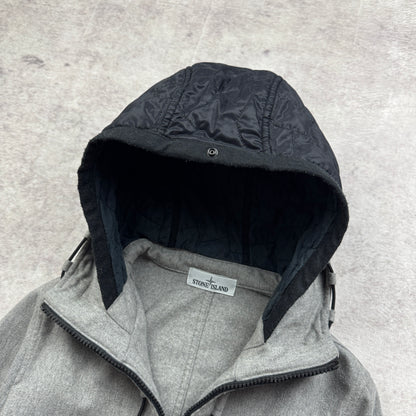 Stone Island Mélange Wool Poly Hooded Jacket AW 2014