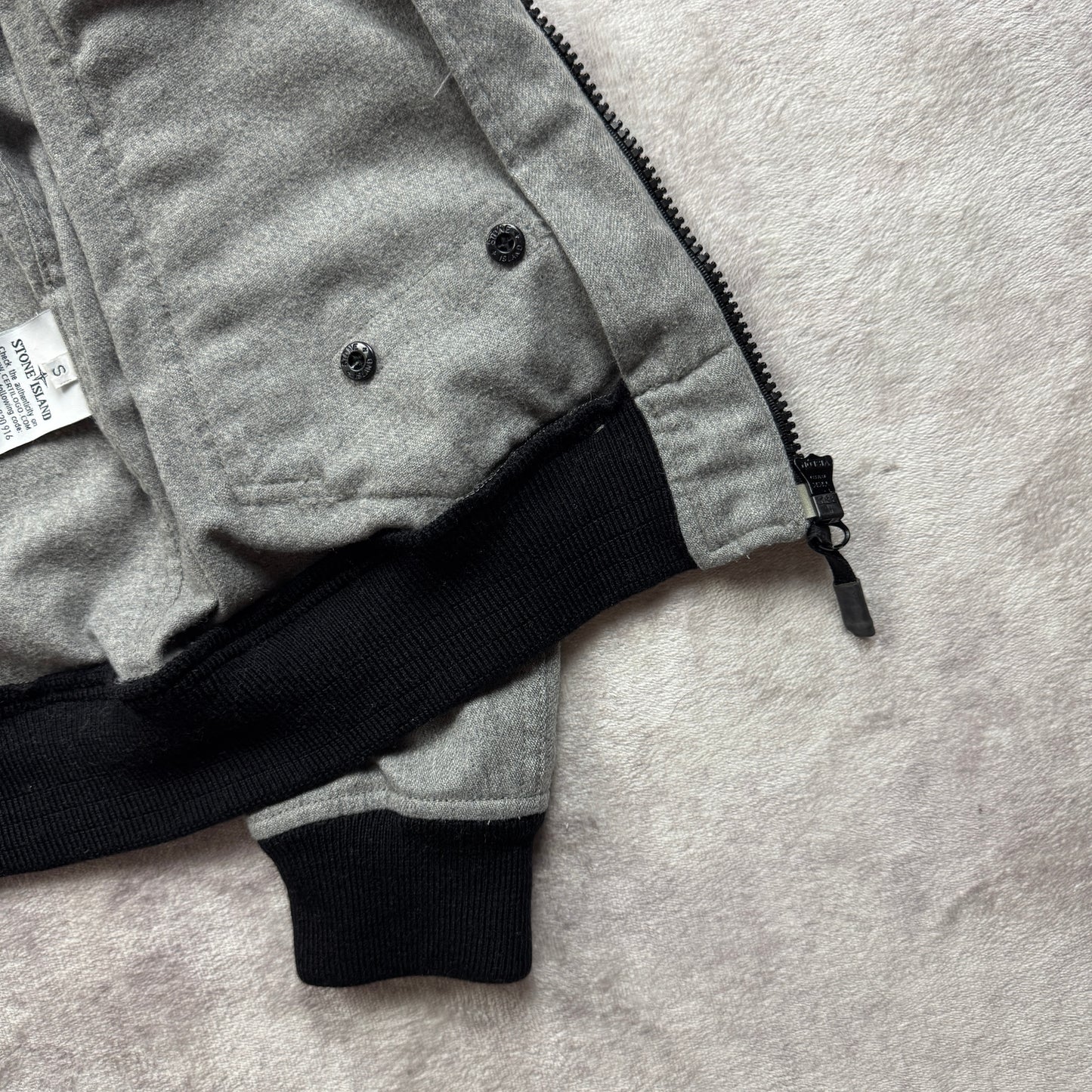 Stone Island Mélange Wool Poly Hooded Jacket AW 2014