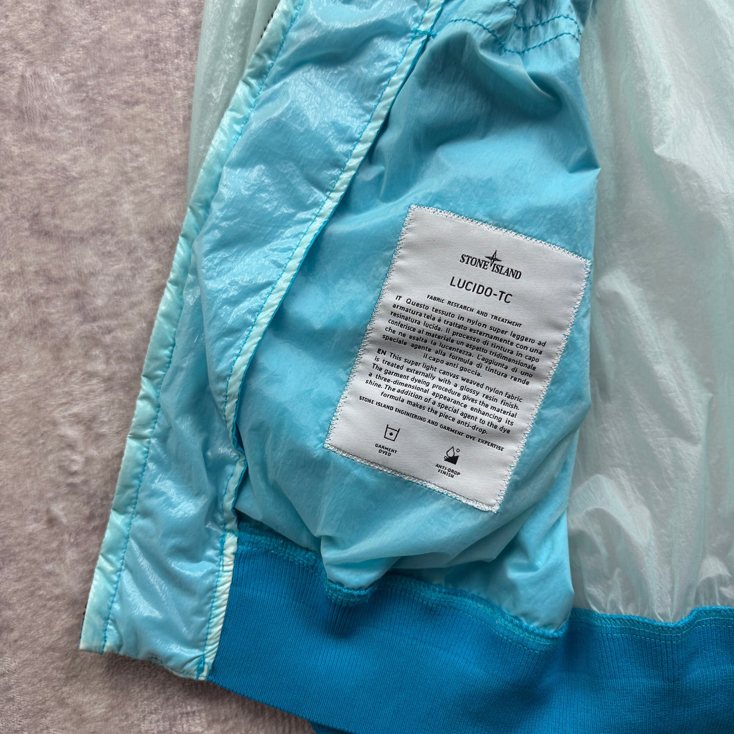 Stone Island Lucido-TC Packable Bomber Jacket SS 2021