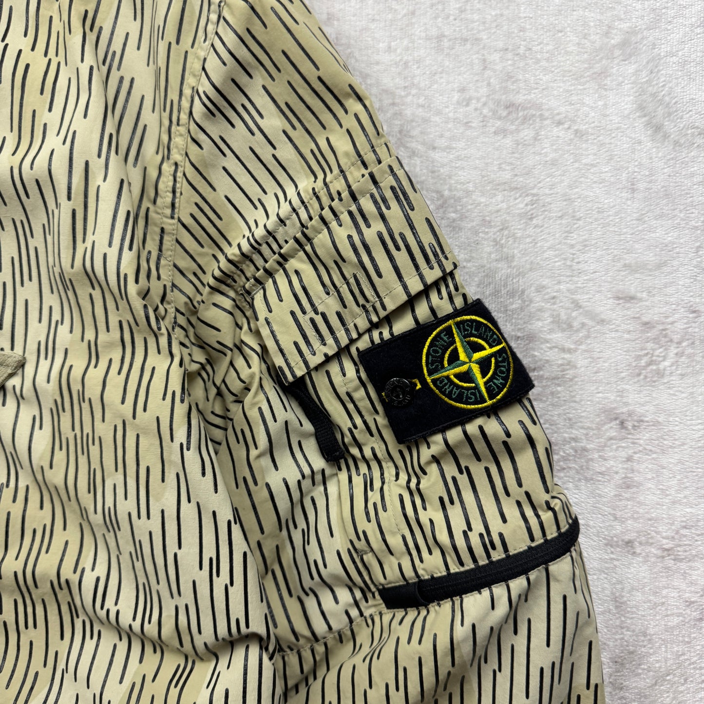 Stone Island Reflective Rain Camo Overshirt AW 2021