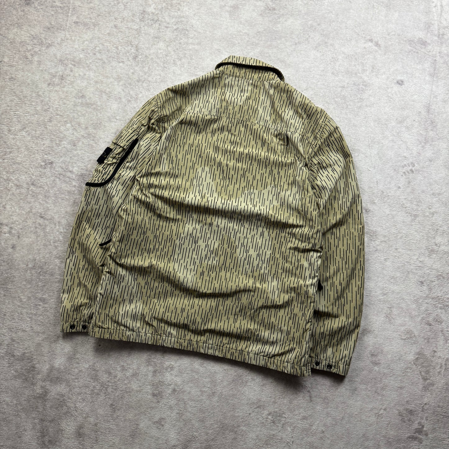 Stone Island Reflective Rain Camo Overshirt AW 2021