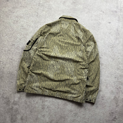 Stone Island Reflective Rain Camo Overshirt AW 2021