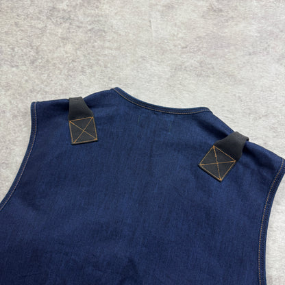 Stone Island Indigo Polypropylene Denim Light Vest SS 2026