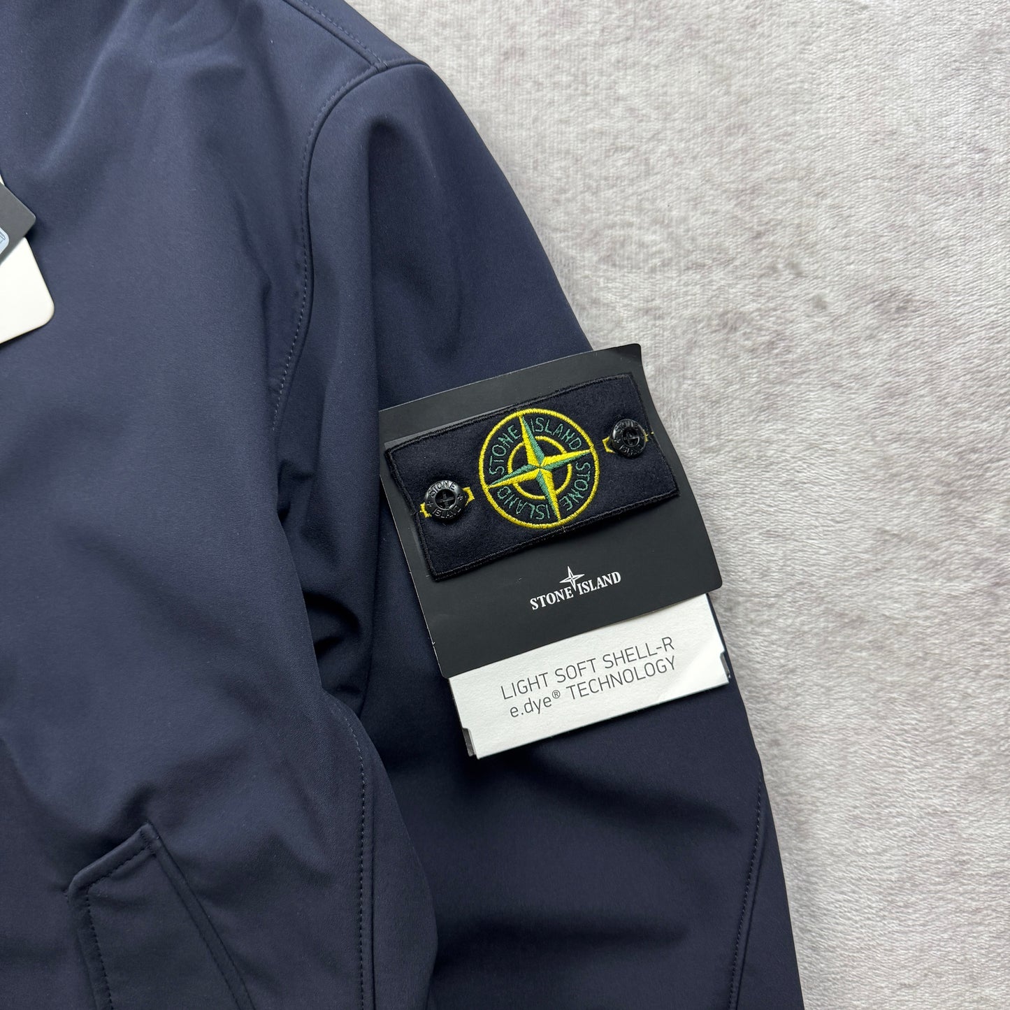 Stone Island Light Soft Shell-R e.dye Technology Jacket SS 2026