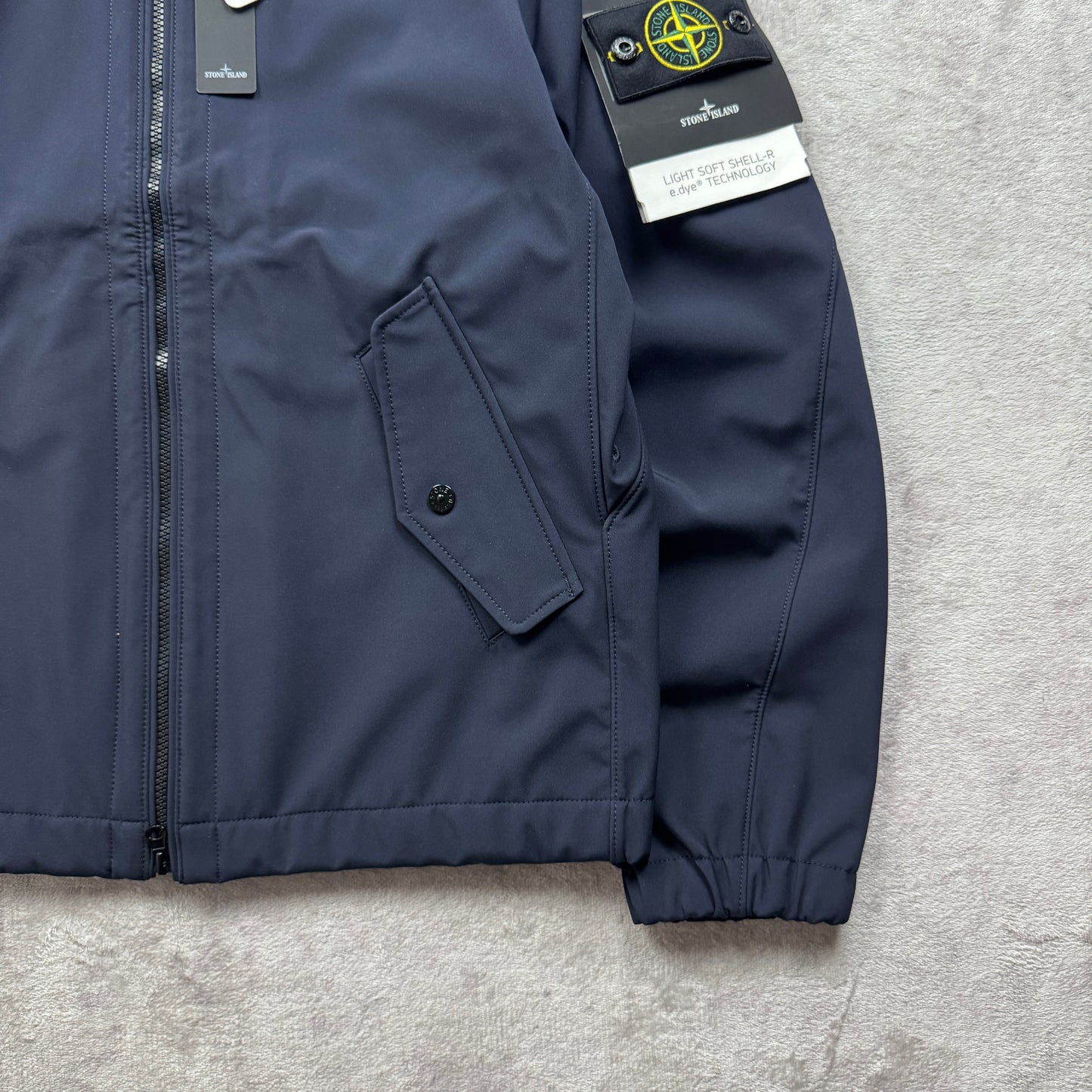 Stone Island Light Soft Shell-R e.dye Technology Jacket SS 2026