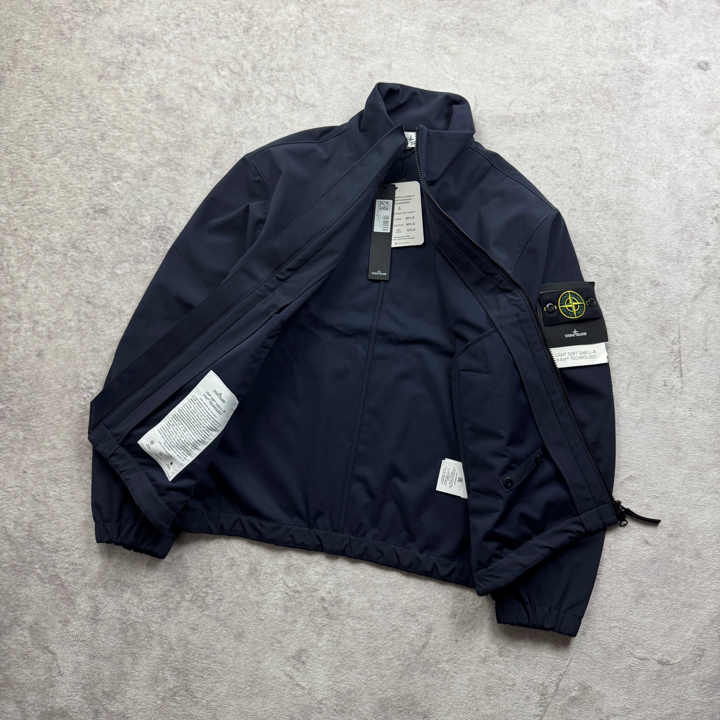 Stone Island Light Soft Shell-R e.dye Technology Jacket SS 2026