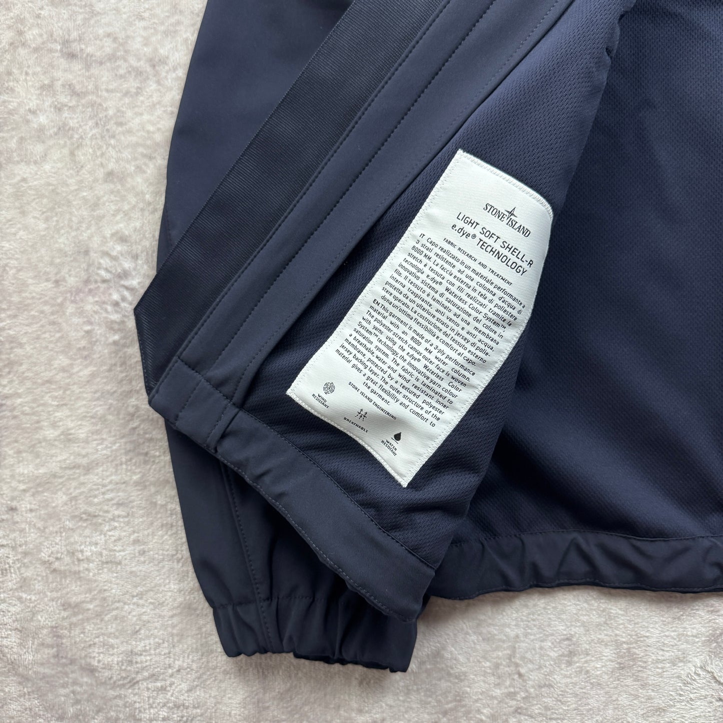 Stone Island Light Soft Shell-R e.dye Technology Jacket SS 2026